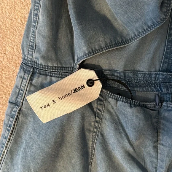 rag & bone Indigo Mojave Romper NWT - Picture 5 of 8
